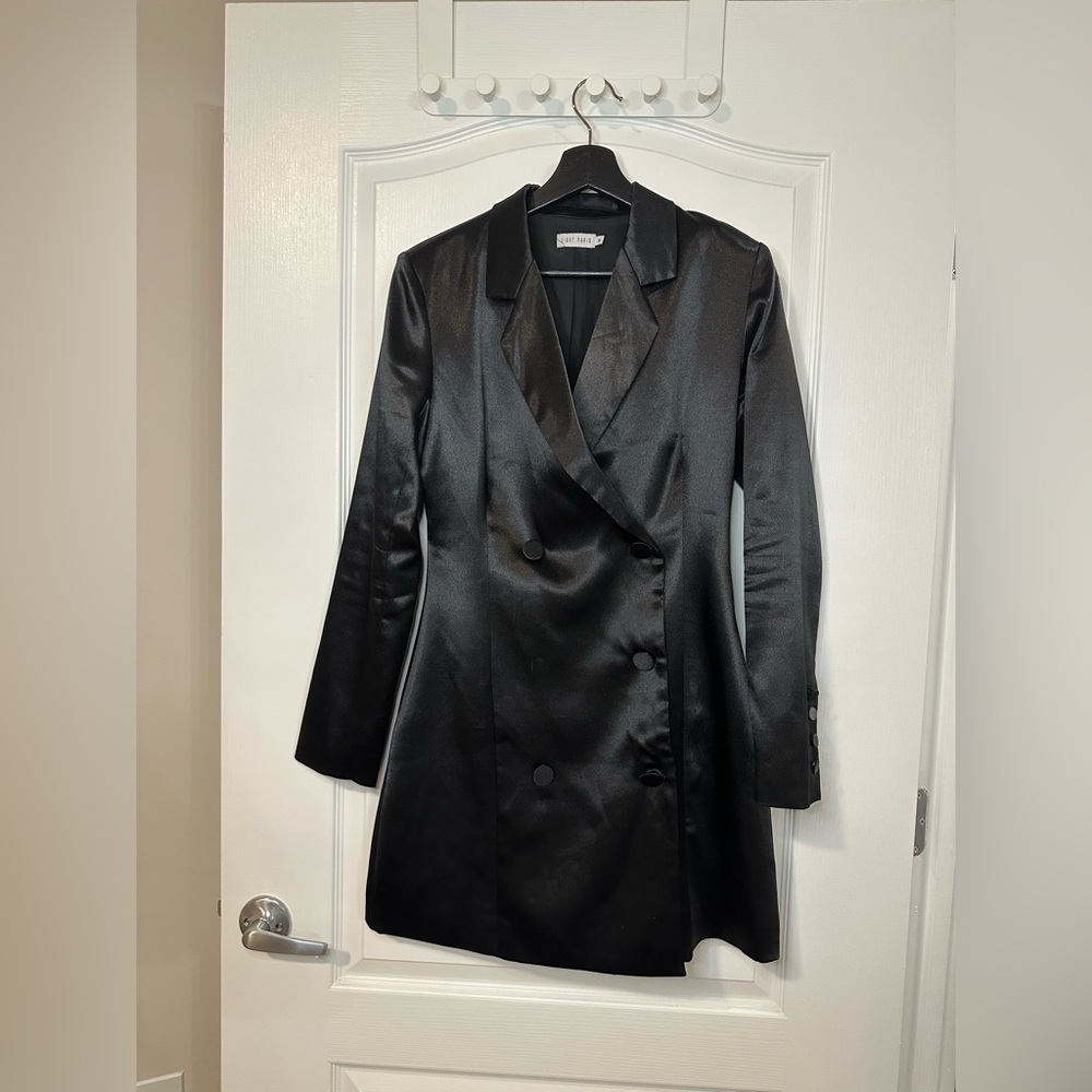 Black blazer dress